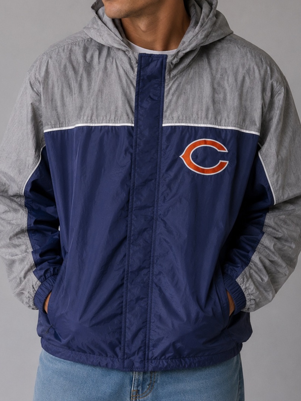 CHICAGO BEARS HOODED NFL JACKET